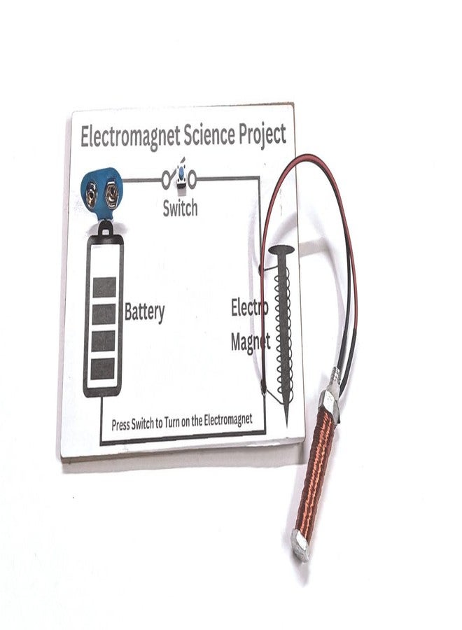 ESPtronics مجموعة تجارب الفيزياء من إي إس بترونيكس، نموذج عملي جاهز لمشروع العلوم الإلكترونية الكهرومغناطيسية لطلاب الصف السابع - Image 4